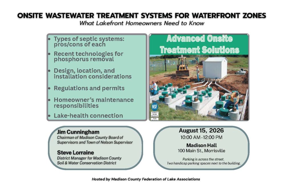 Septic educational event flyer